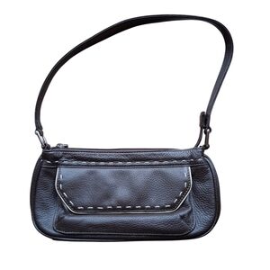 Vintage Y2K Wilsons Leather Shoulder Bag Brown